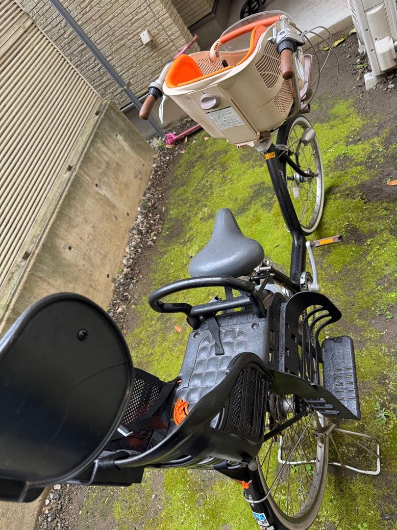 Bridgestone 前後チャイルドシート付きシティサイクル 26インチ