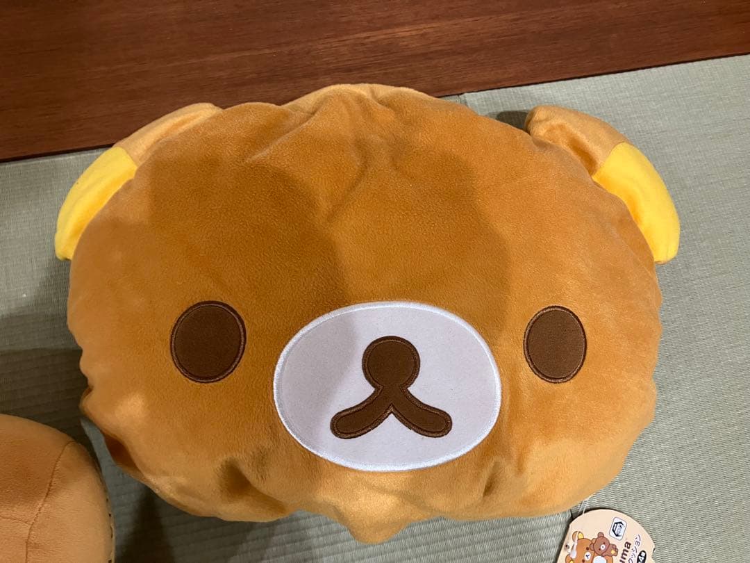 リラックマ 背もたれクッション2種