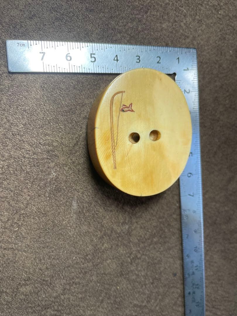 根付 骨 牙 柘植等（天然素材） 唐子 無銘