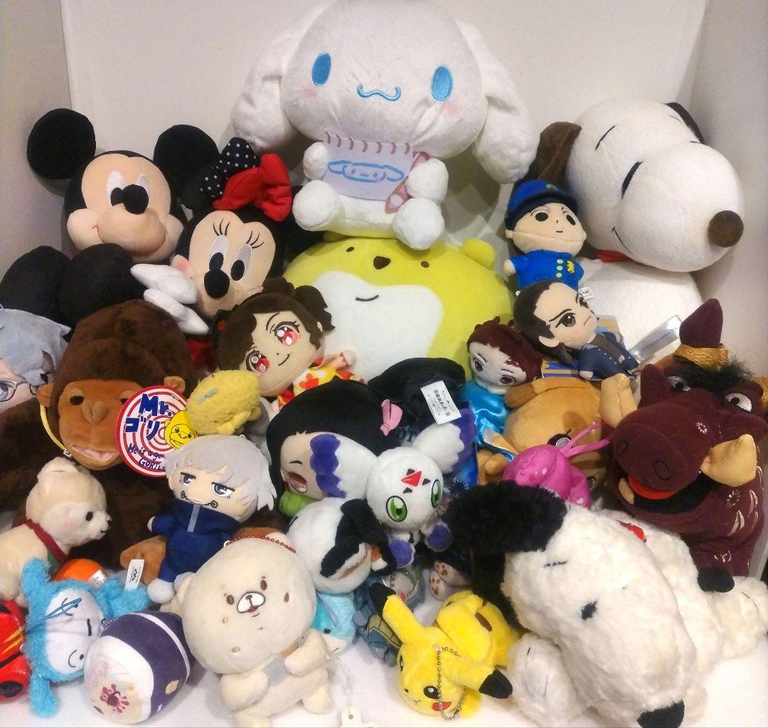 アニメ キャラクター アニマル その他 ぬいぐるみ 大量 まとめ 約80個 ⑯
