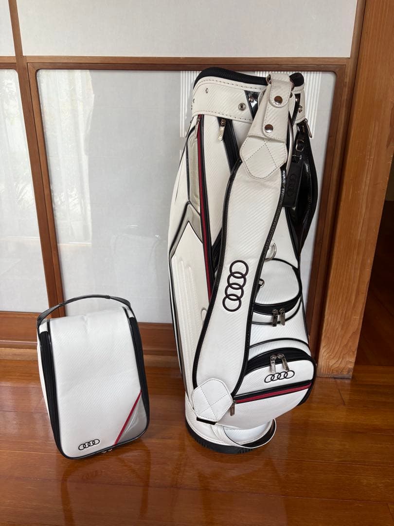 アウディ Audi キャディバック&シューズケースのセット