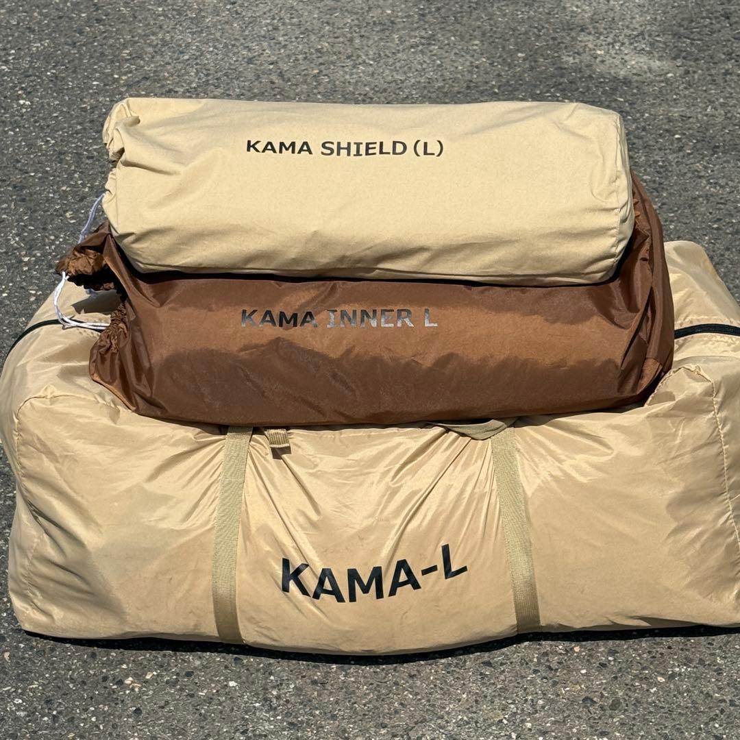 【3点セット】DOD カマボコテント3L カマインナーテント カマシールド