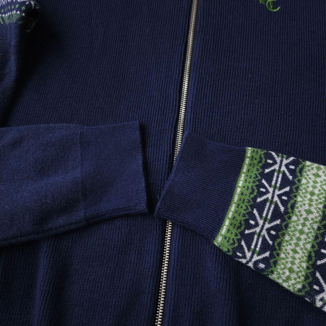 キャロウェイ ドライバーズニット ノルディック柄 Lサイズ 春 ゴルフ 極美品