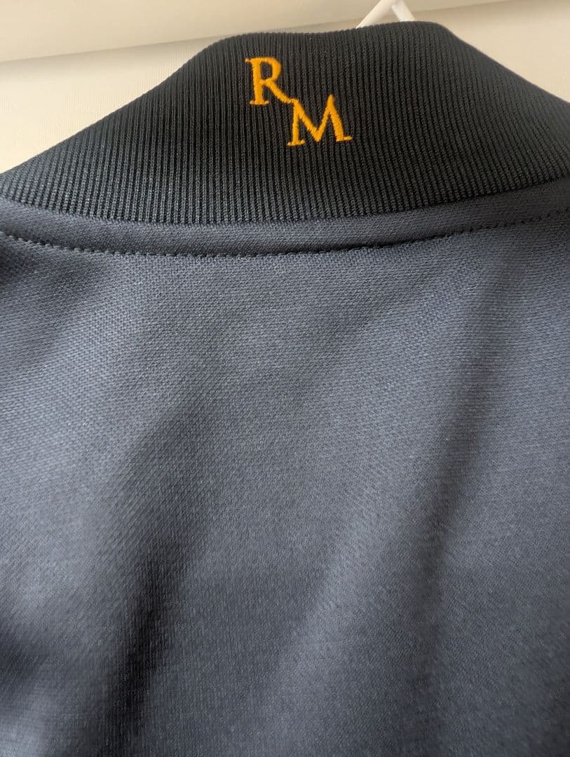 レアル・マドリード adidas ジャケット 黒/オレンジ