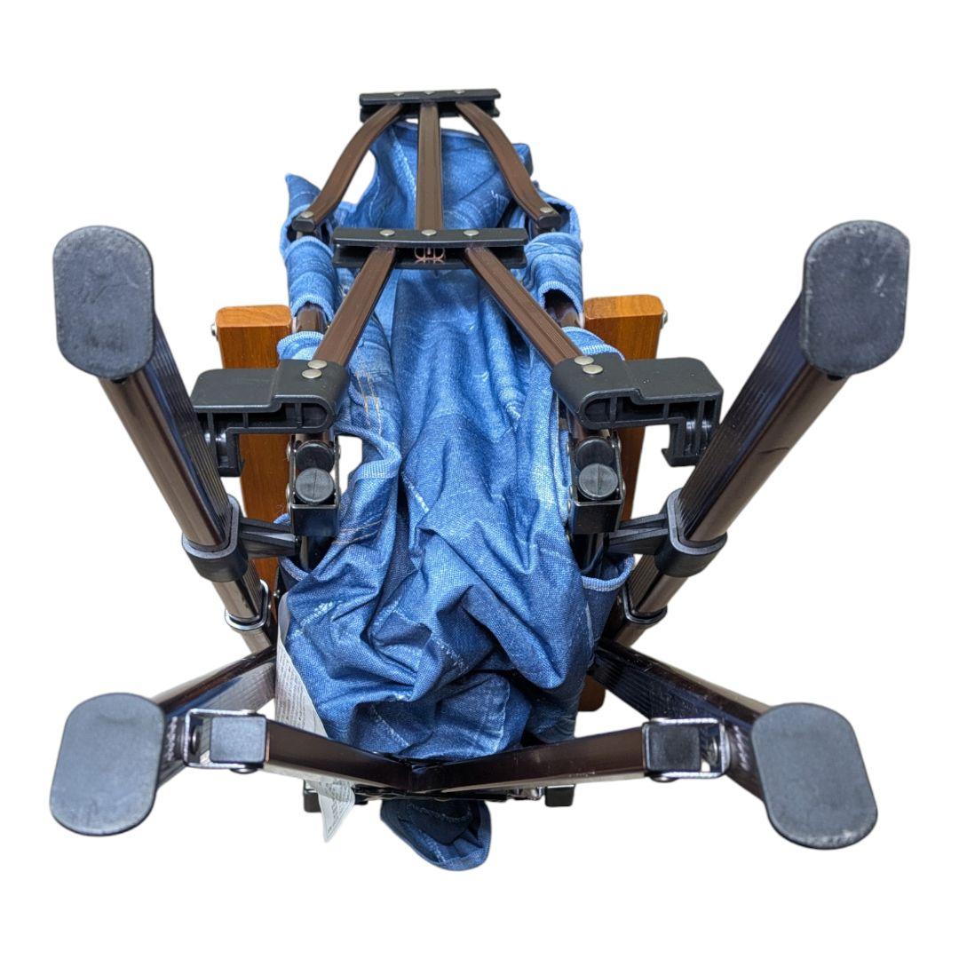 美品 Coleman コールマン IL レイチェア デニム