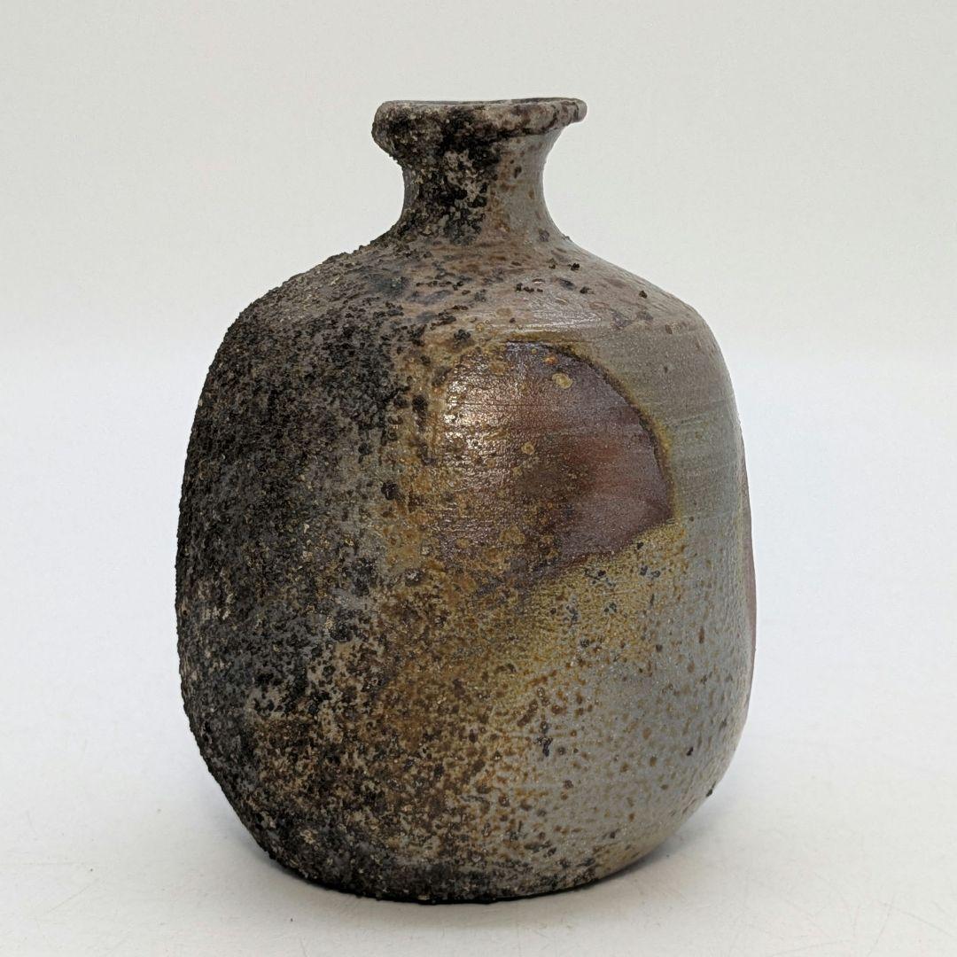 備前焼 窯変徳利 とっくり 酒器 食器 灰被り 花器 フラワーベース 一輪挿し