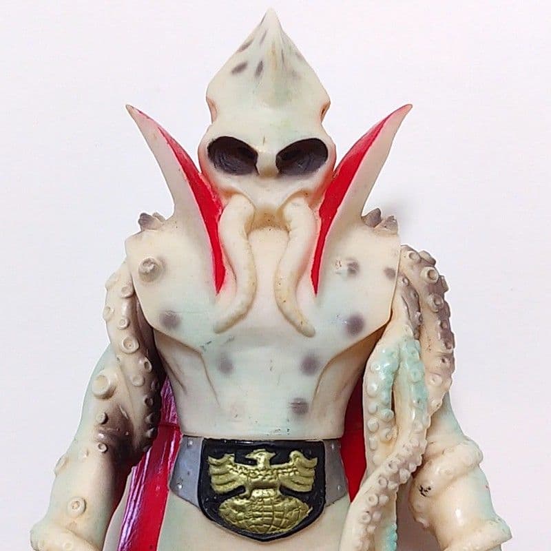 ★稀少★イカデビル ソフビ★仮面ライダー 怪人　ショッカー　ウルトラマン　怪獣
