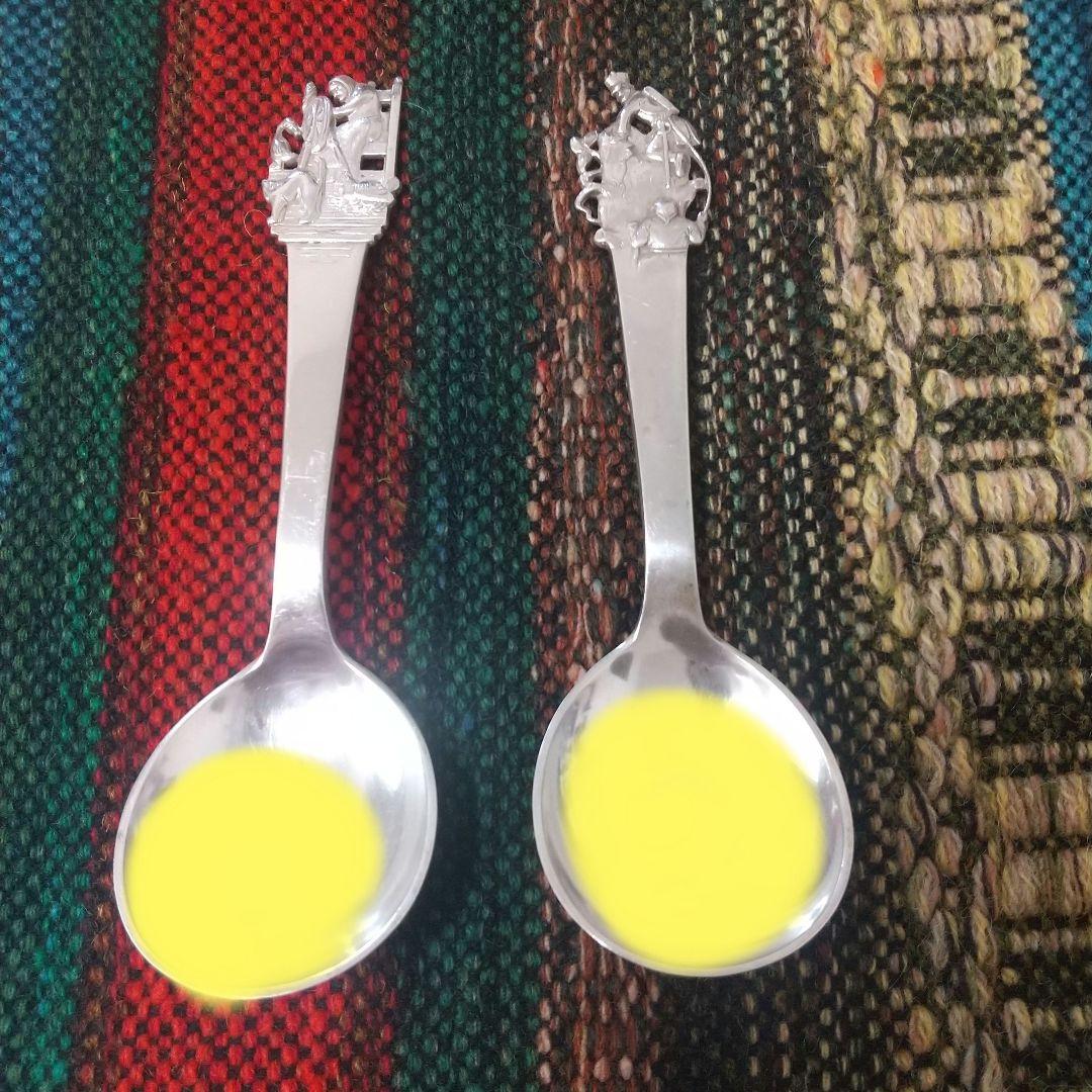 【ヴィンテージ】 銀のスプーン アンデルセン童話 シルバー 83% 1950年代