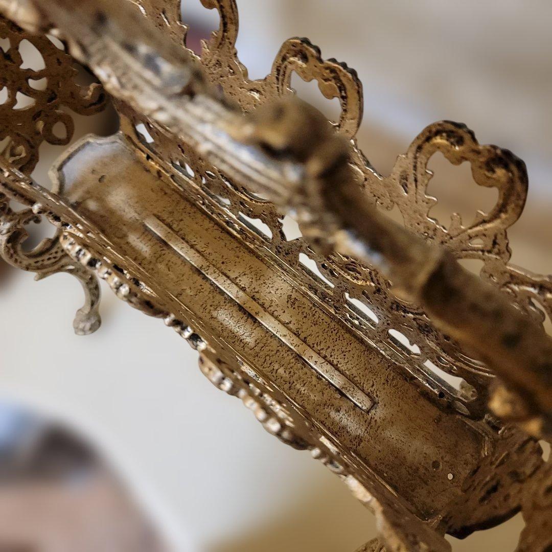 ヴィクトリアンスタイル 　マガジンラック　物入れ　アンティーク仕上げヴィンテージ