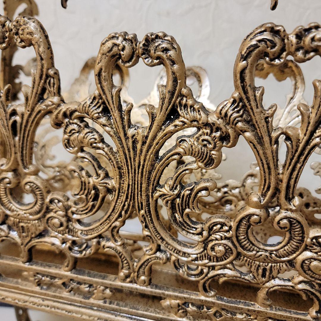 ヴィクトリアンスタイル 　マガジンラック　物入れ　アンティーク仕上げヴィンテージ