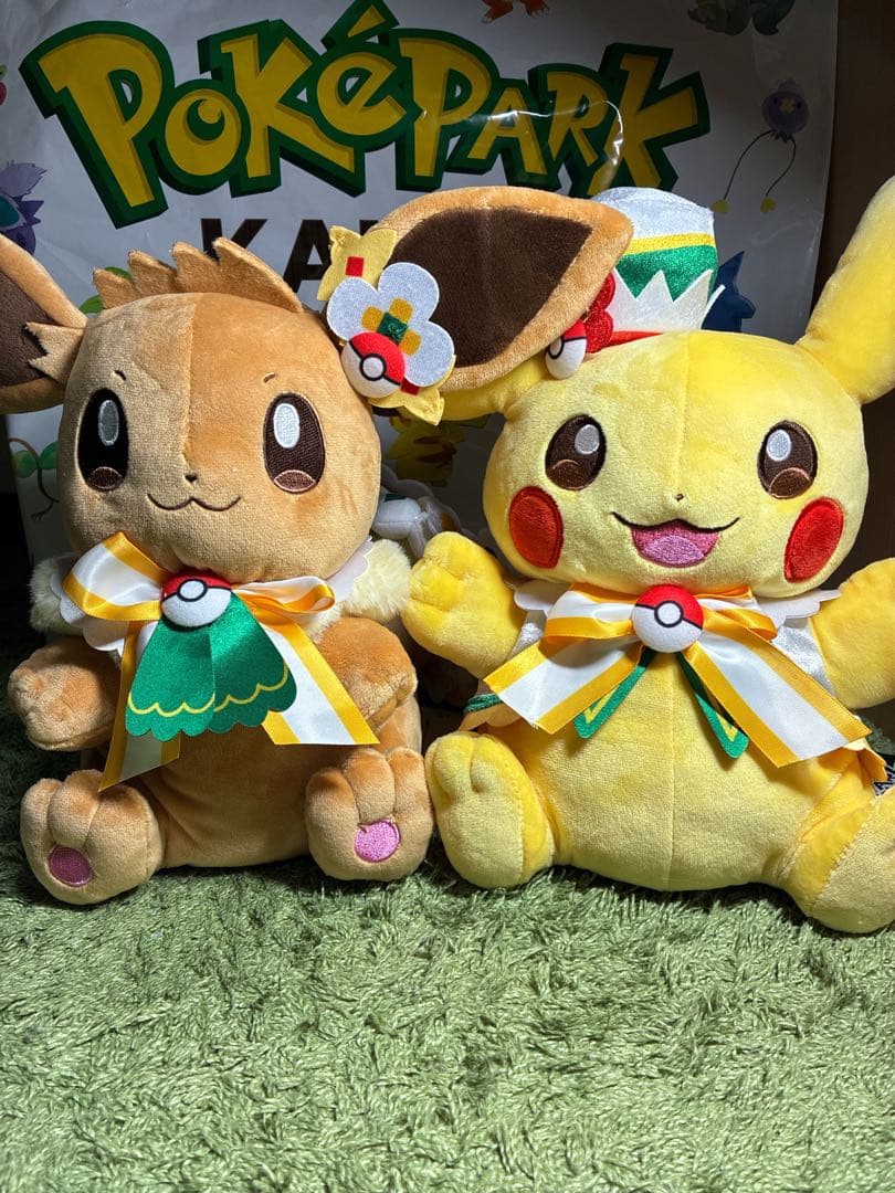 ポケパーク ピカチュウ イーブイ ぬいぐるみセット