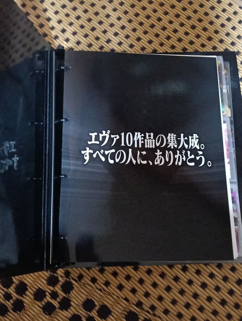 エヴァ カタログ 非売品 カードセット