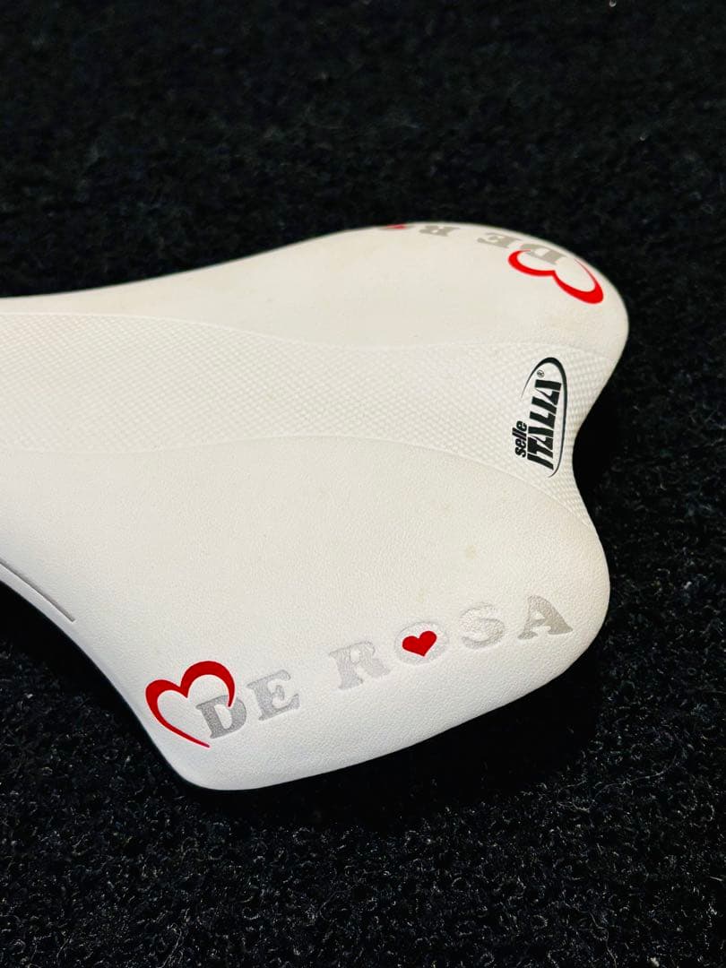 DE ROSA デローザ ロードバイク 純正 サドル ホワイト