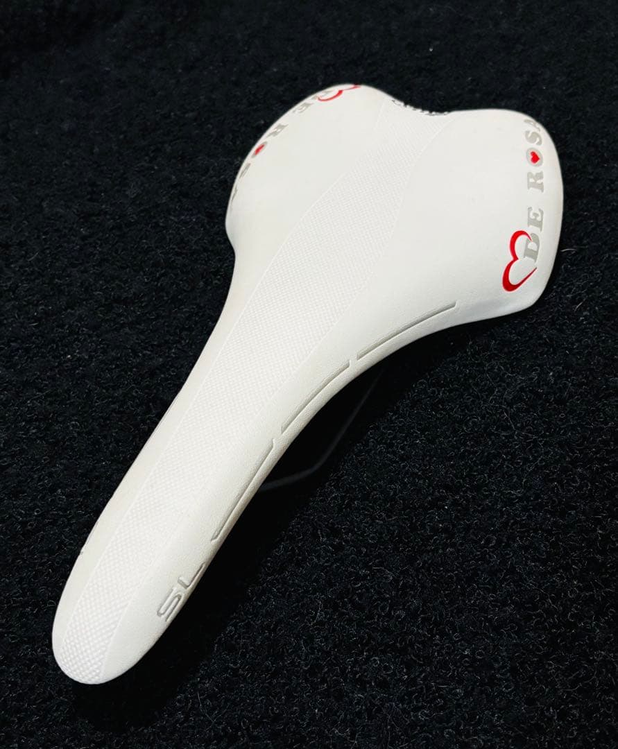 DE ROSA デローザ ロードバイク 純正 サドル ホワイト