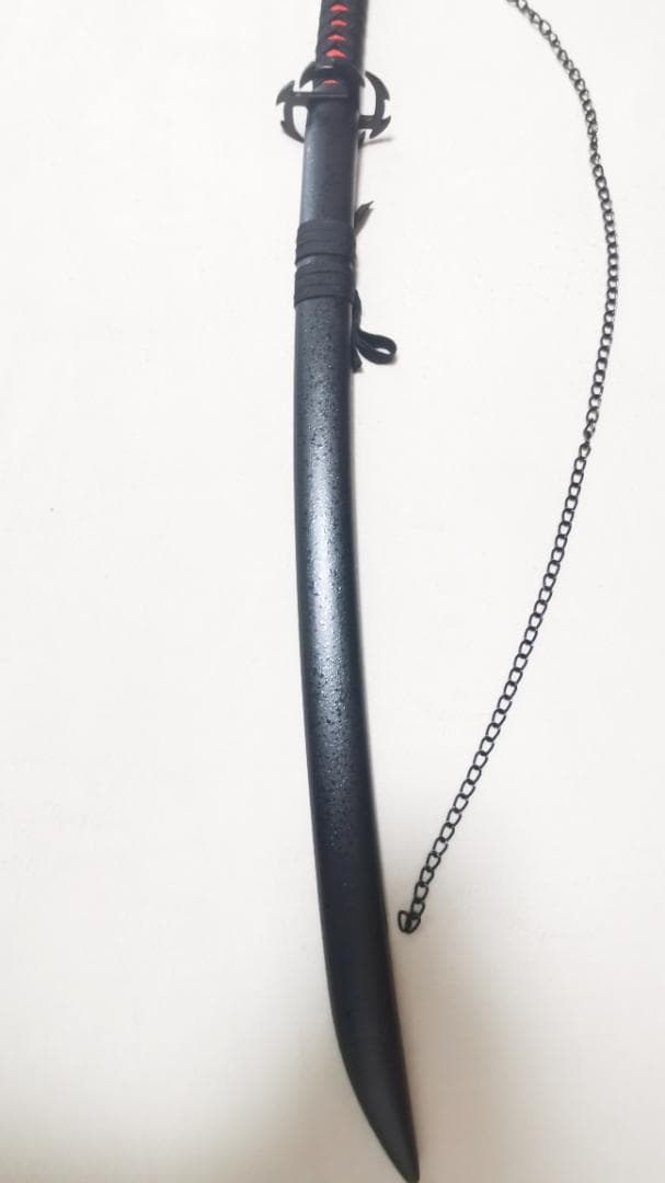 ブリーチ BLEACH 黒崎一護 斬魄刀 天鎖斬月 金属製 模造刀 コスプレ