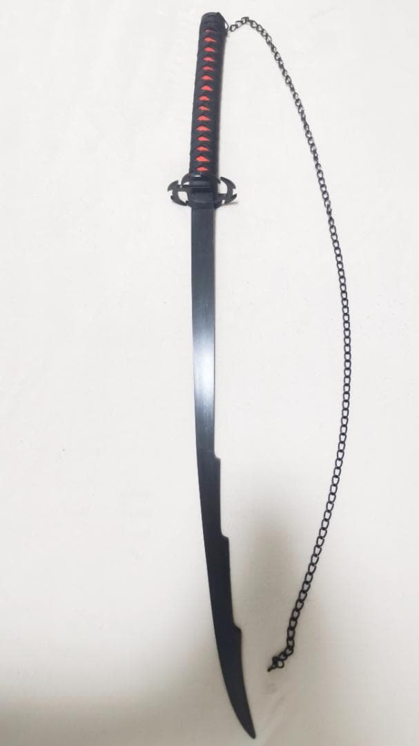 ブリーチ BLEACH 黒崎一護 斬魄刀 天鎖斬月 金属製 模造刀 コスプレ