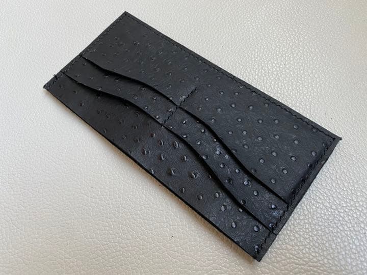 ＊現品サービス価格＊本革　カードケース　オーストリッチ