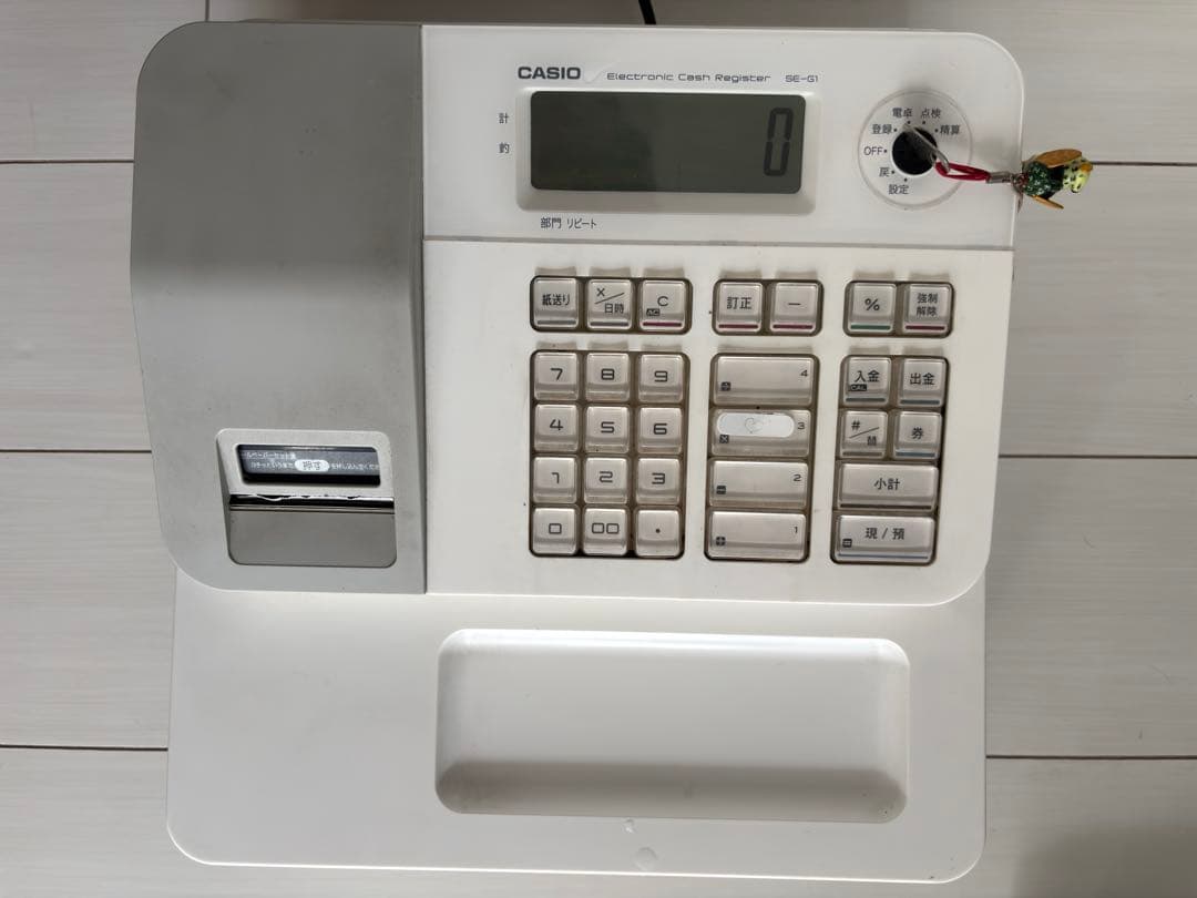 CASIO キャッシュレジスター SE-G1