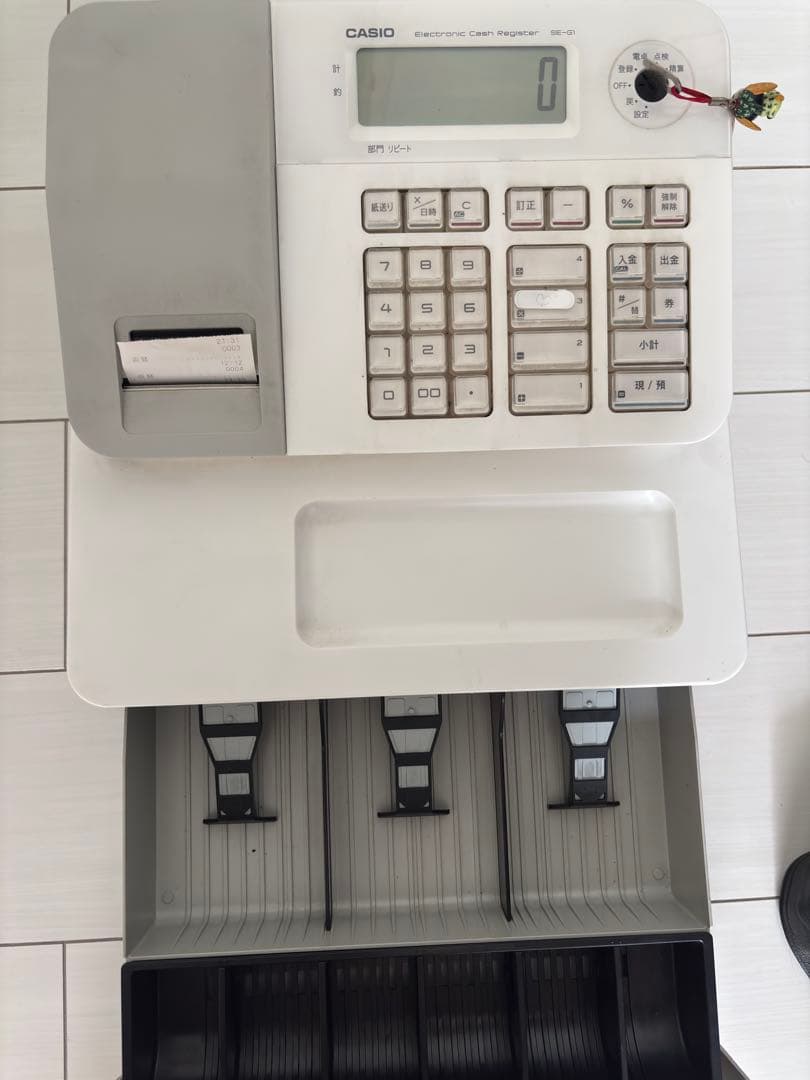 CASIO キャッシュレジスター SE-G1