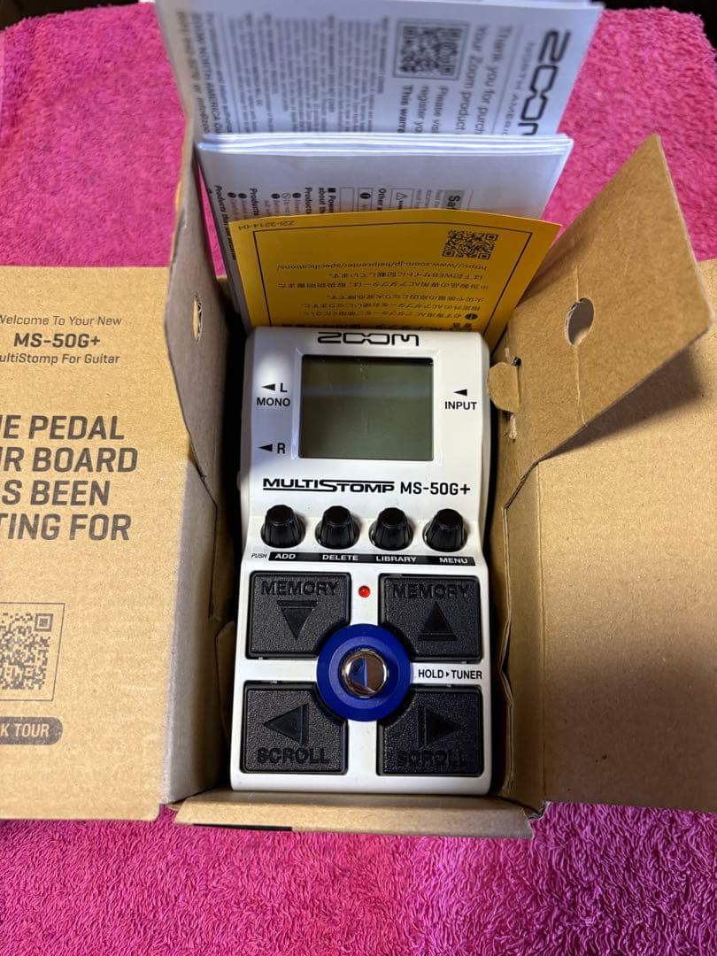 ZOOM MULTISTOMP MS-50G+ ギターエフェクター