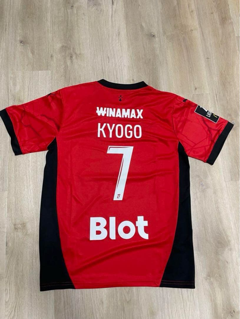 レンヌ　ユニフォーム　古橋亨梧　L