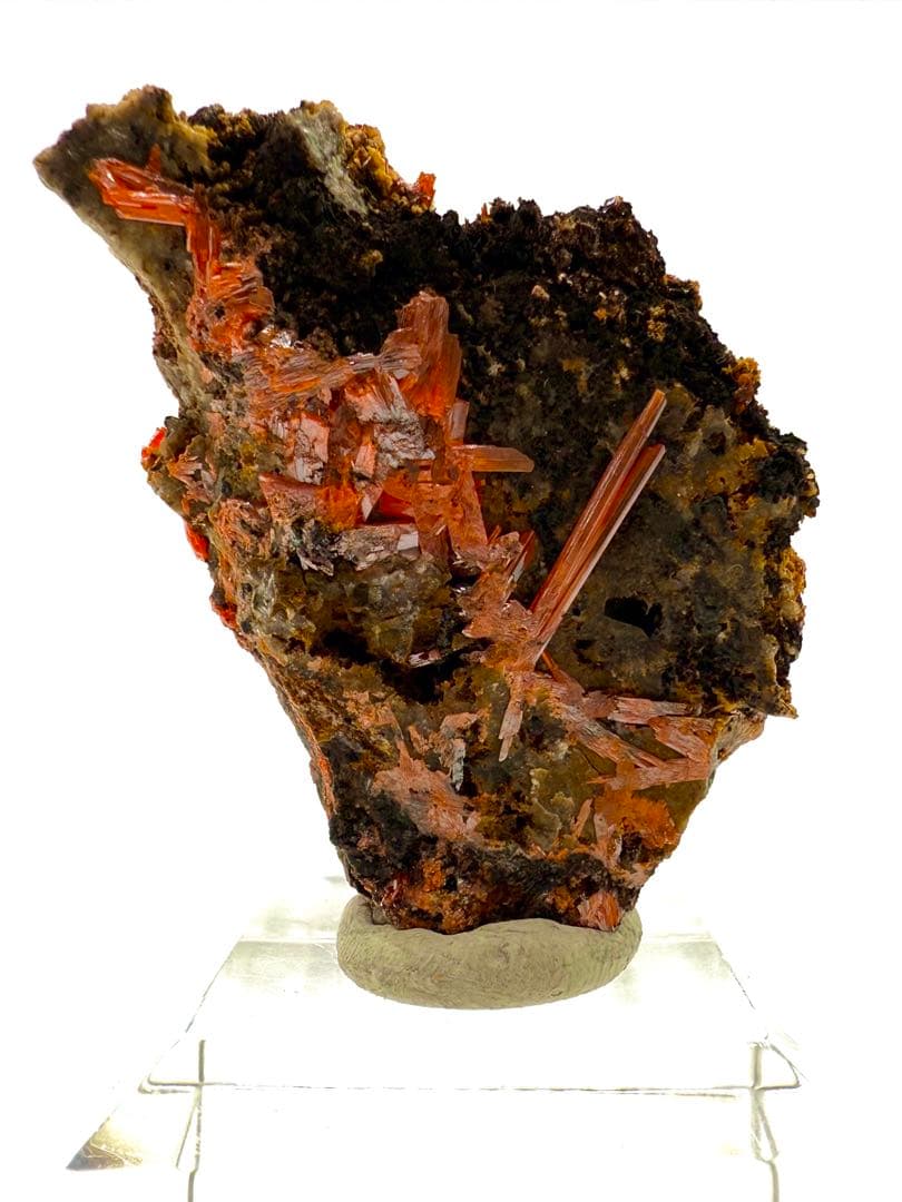 クロコアイト　紅鉛鉱　原石　鉱物　標本　天然石　石