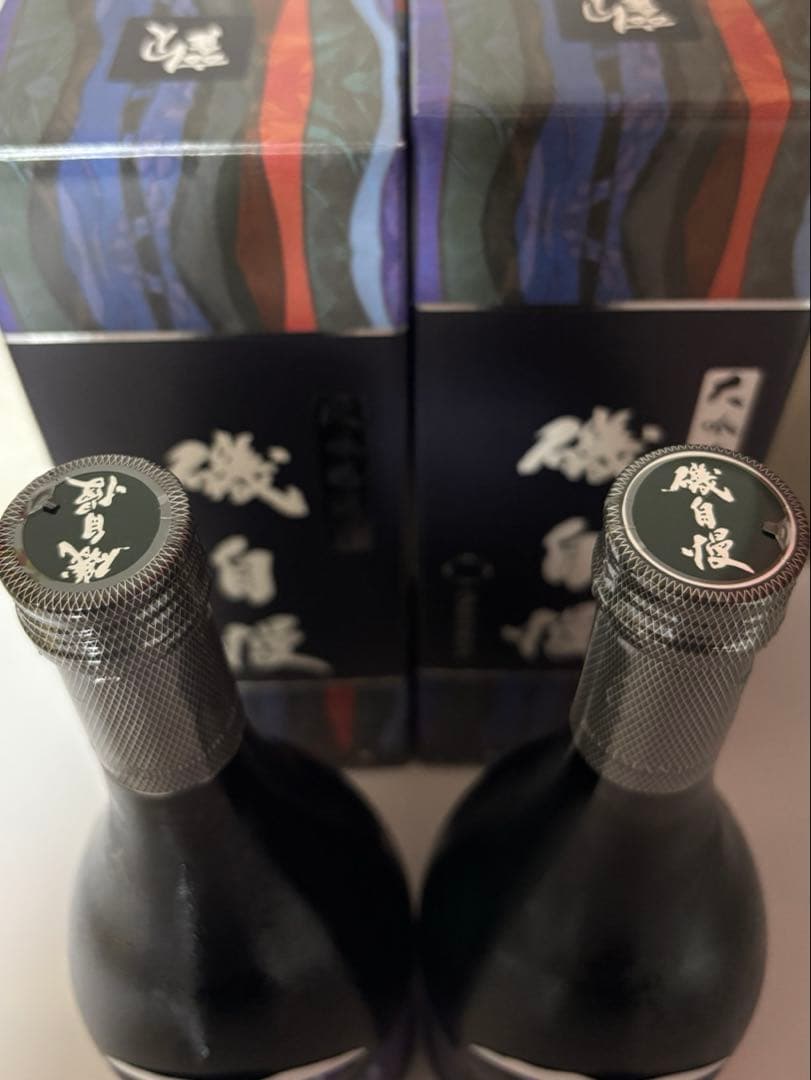 磯自慢 純米大吟醸 一滴入魂 エメラルド 720ml2本セット 新品未開封箱付き