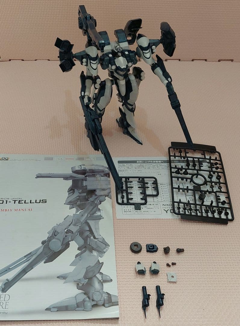 アーマードコア未組み立て4体+素組1体+オプションパーツ