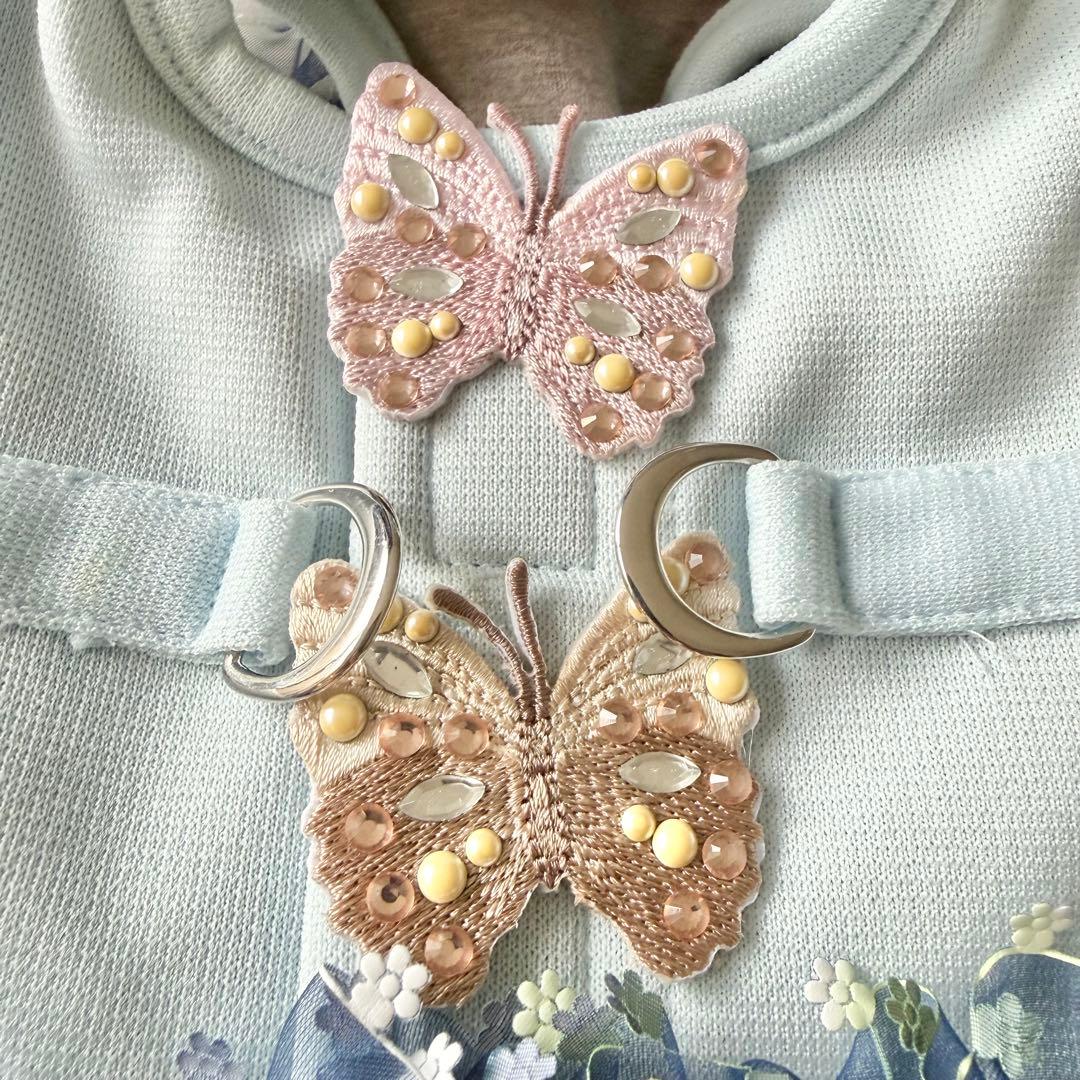 パピリーヒルズ リュバンドール ハーネス SS ブルー とピンク 2点