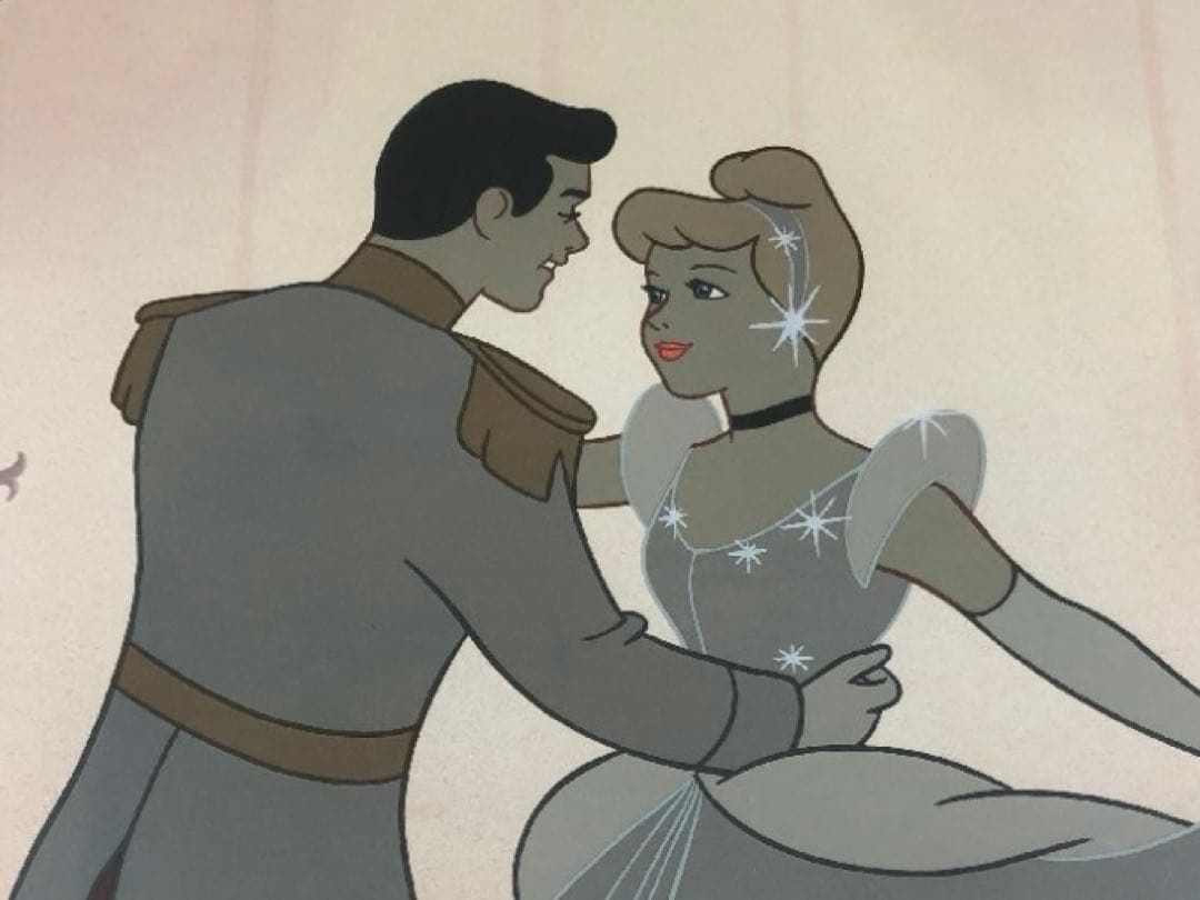 ディズニー　シンデレラ　絵画　限定