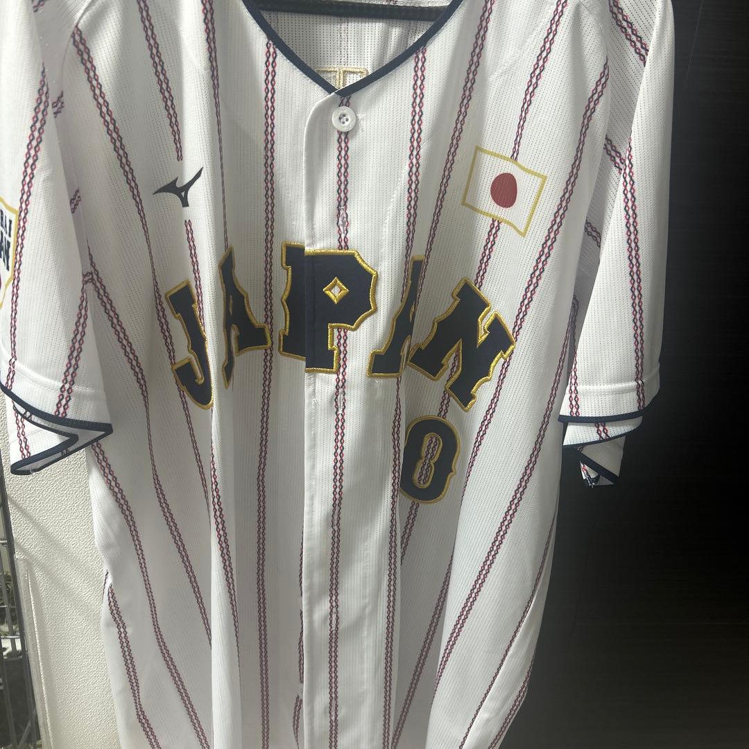 松山晋也 侍ジャパン 日韓戦 背番号90 レプリカ L