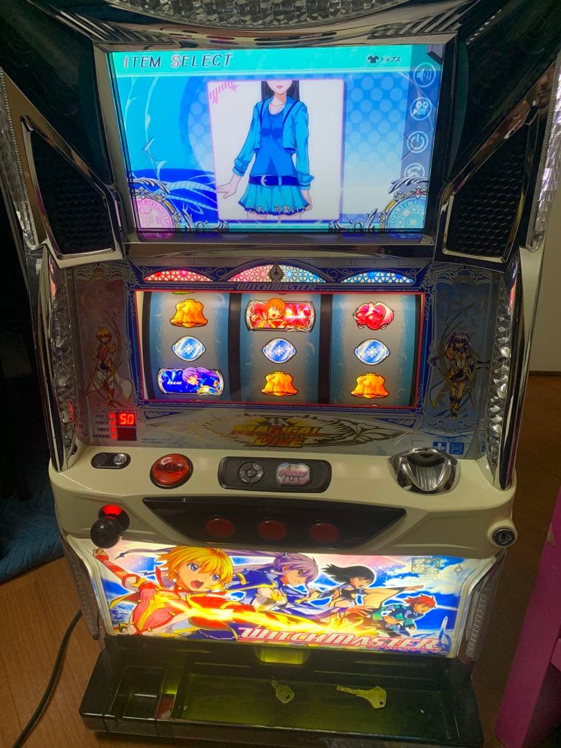 砂*糖様 ウィッチマスター 山佐 スロット 実機 5号機