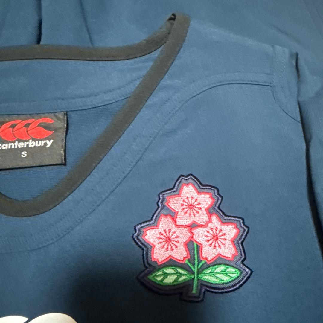 canterbury ラグビーウェア S ネイビー/レッド　上下セット日本代表