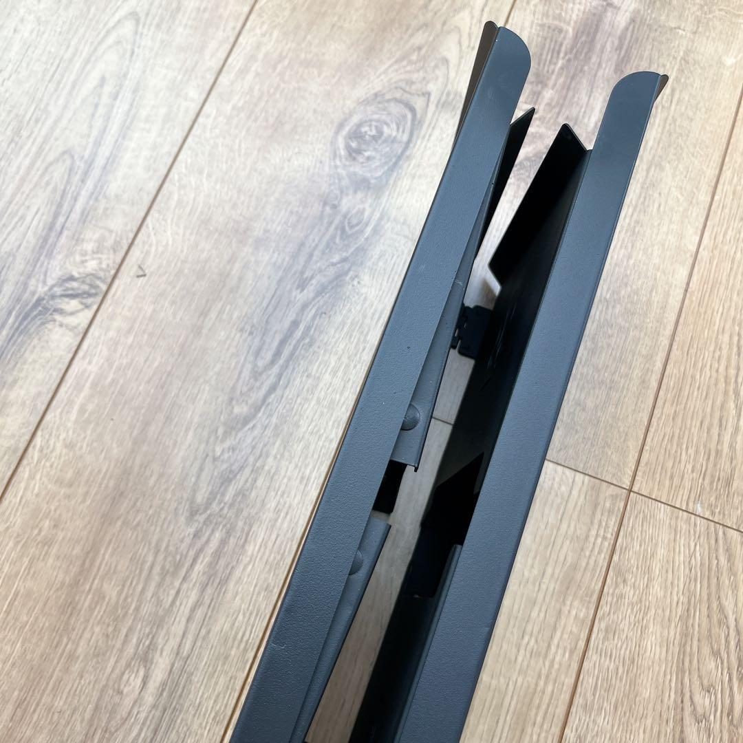 アウトドアテーブル キャンプ ロールテーブル ソロ 折りたたみ式 ブラック 黒