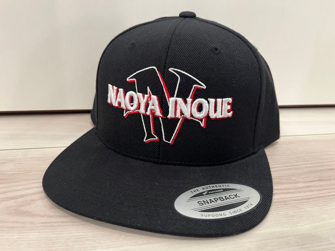 【新品未使用】井上尚弥選手　後援会キャップ　アフマダリエフ戦仕様