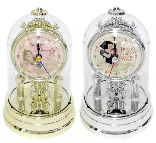 13個★ディズニープリンセス プレミアムスイングドームクロック白雪姫 オーロラ姫