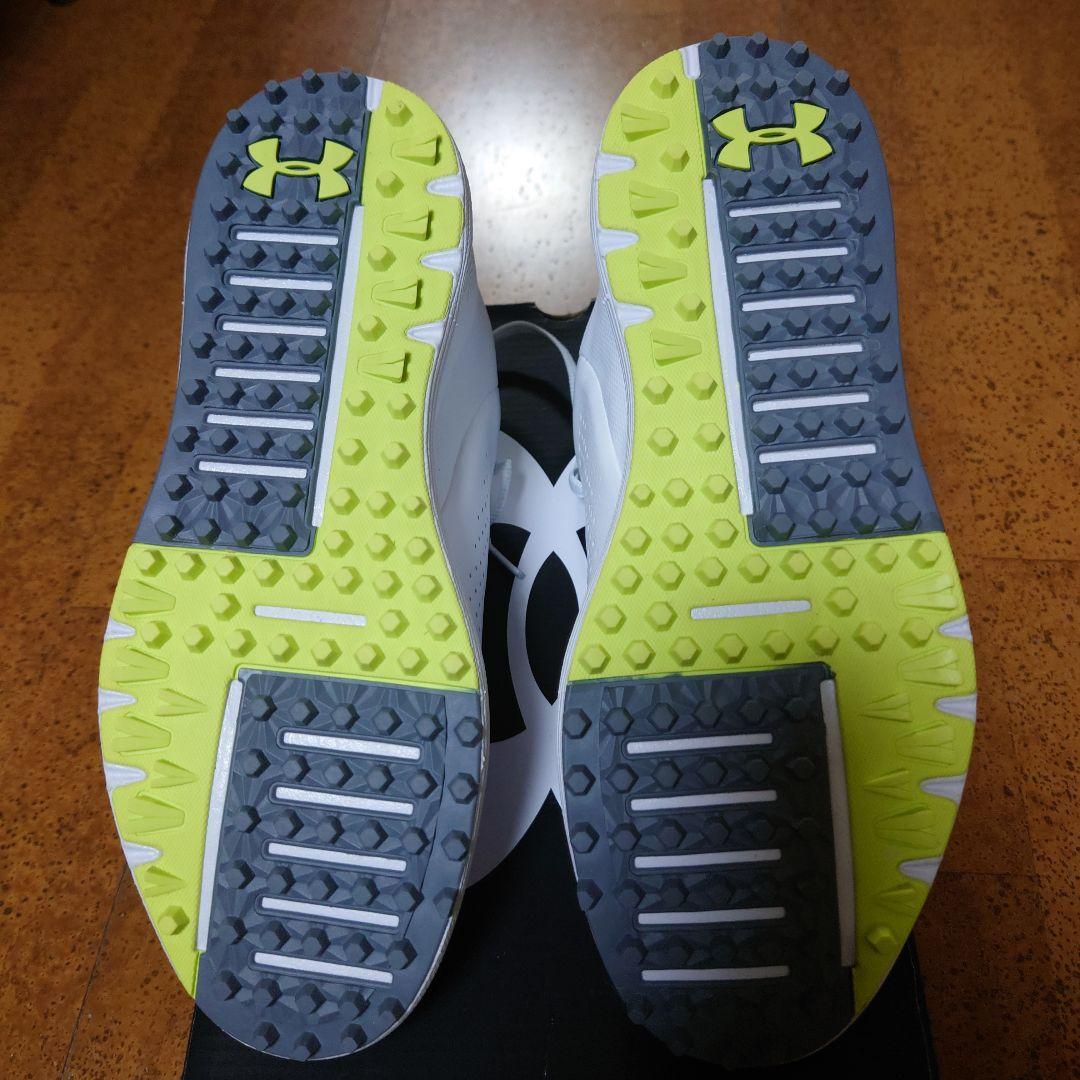 最終値!UNDER ARMOUR ゴルフシューズ ドライブフェイド WH SL