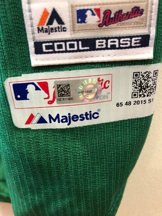 MLB ハーディ実使用ユニフォーム