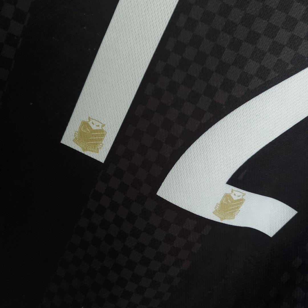 コンサドーレ札幌 サッカー プラシャツ 半袖 黒金