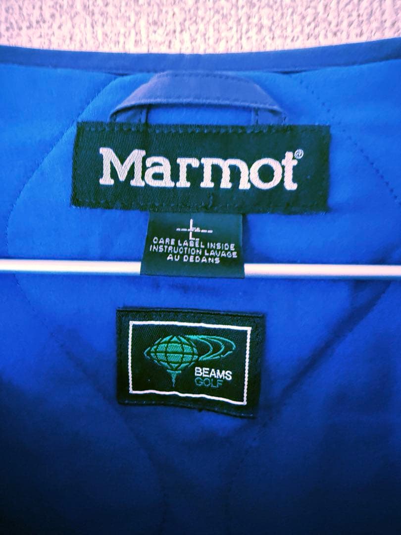 Marmot×beams ネイビー ナイロンジャケット