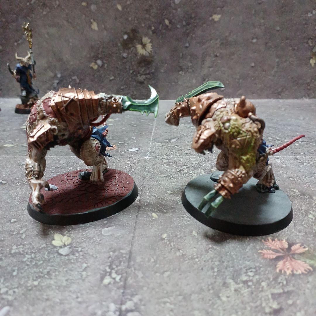 ウォーハンマー AOS スケイヴンタイド スケイヴン陣営 一部塗装済