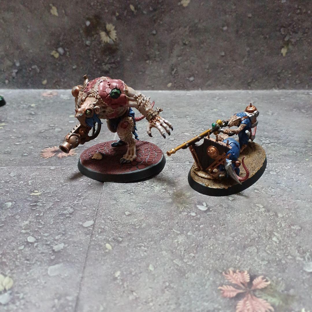 ウォーハンマー AOS スケイヴンタイド スケイヴン陣営 一部塗装済