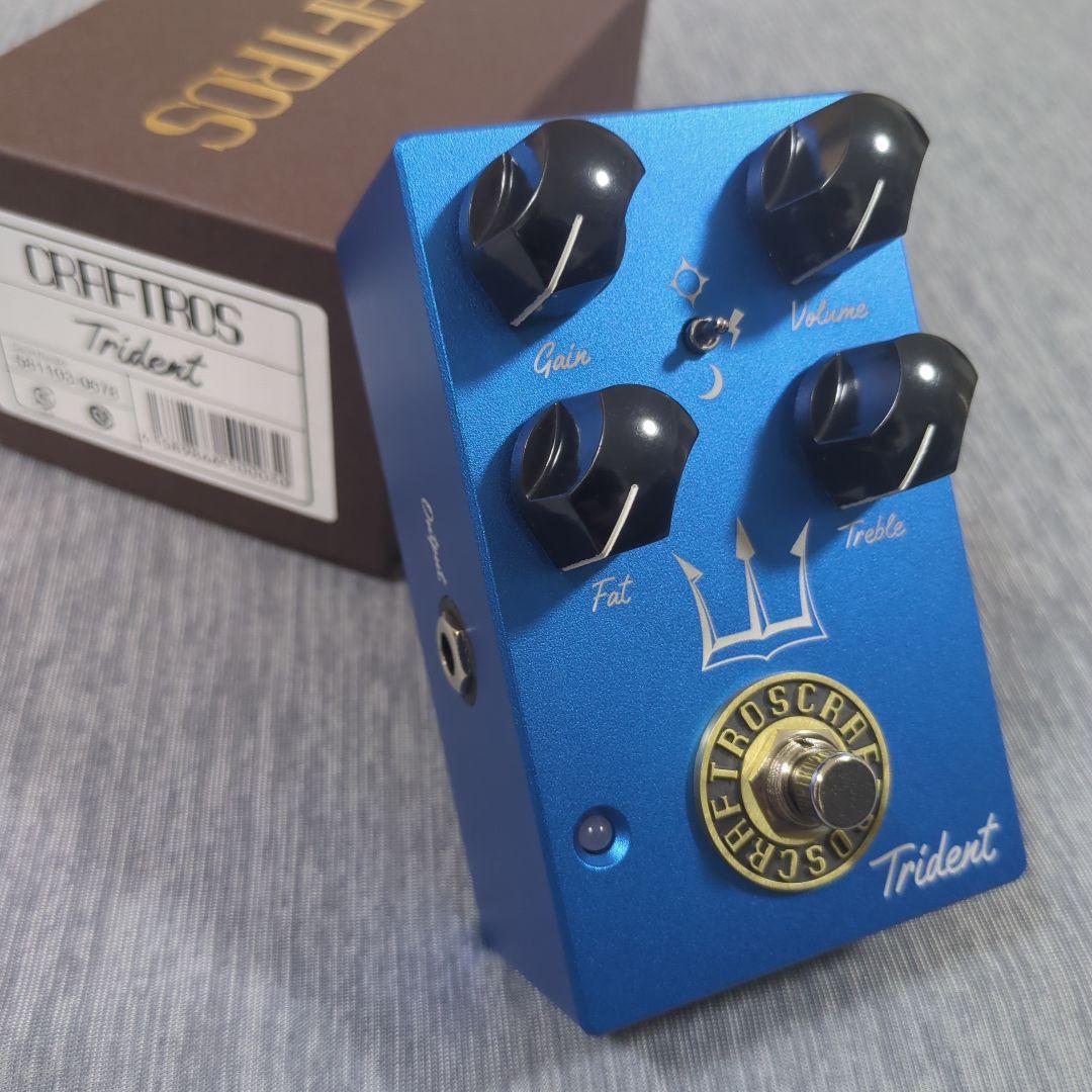 【新品同様！】 CRAFTROS Trident ギターエフェクター