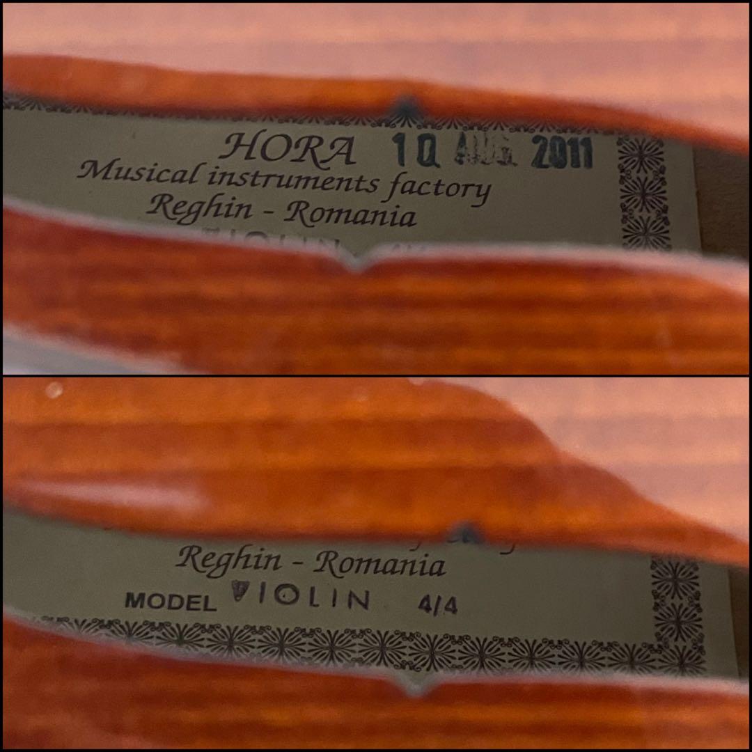 極美品 HORA Reghin violin 4/4 Romania バイオリン