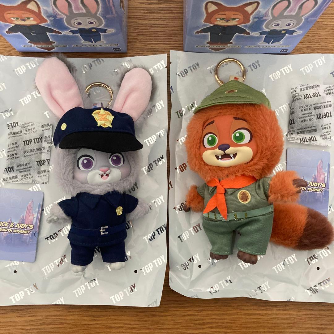 TOPTOY ズートピア ジュディ ニック 幼少期