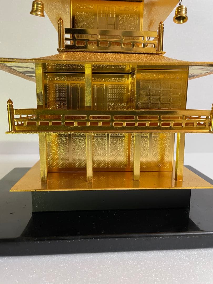 金閣寺風 金属製装飾品 鳳凰付き