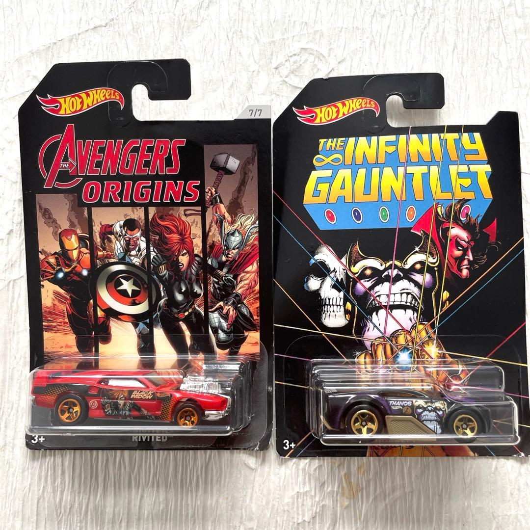 Hot Wheels Avengers ミニカー 8個セット