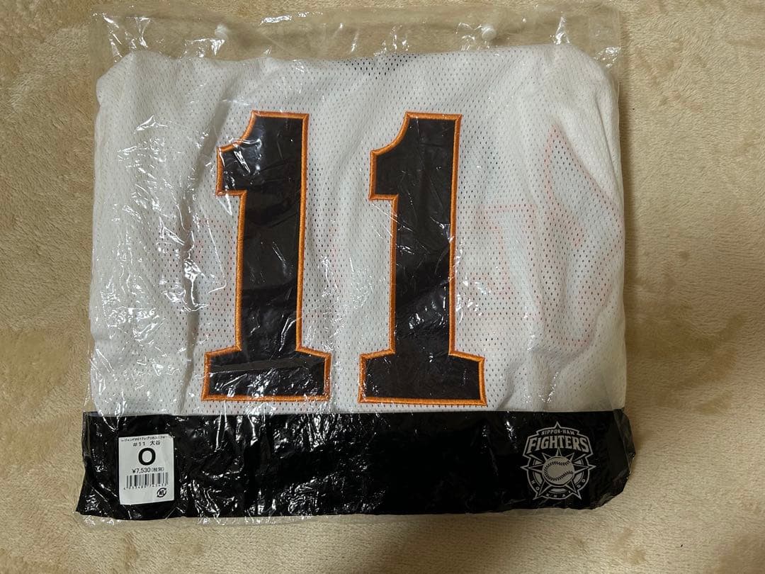 【新品、未使用】北海道日本ハムファイターズ 大谷翔平 ユニフォーム Oサイズ