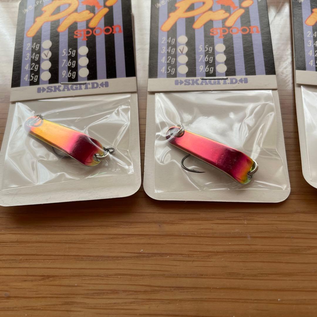 スカジットデザイン pri spoon 3.4gr ③