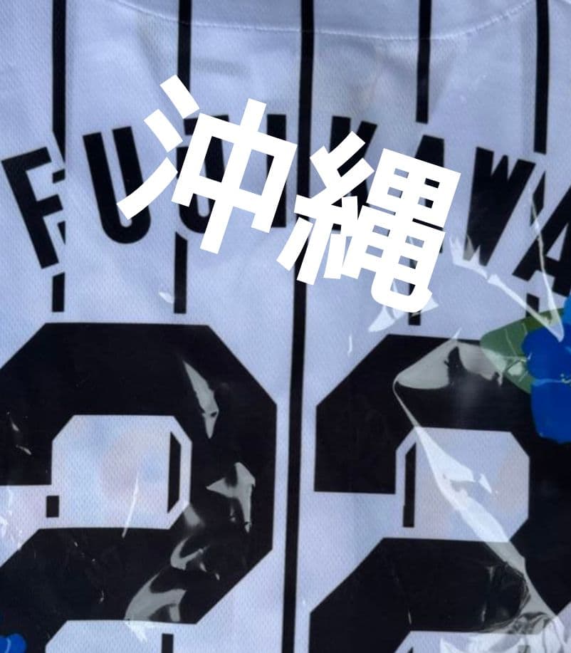 沖縄　藤川監督　応援ユニフォーム